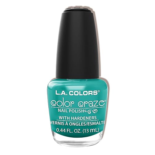 L.A. COLORS Color Craze Nail Polish, Atomic CNP420