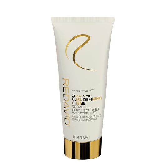 Redavid Orchid Oil Curl Defining Creme with Coconut Oil and Meadowfoam Flower for Curly Hair - Ultra Nourishing Texture Enhancer - Clinically