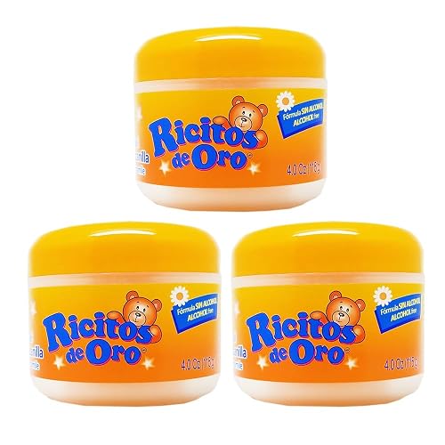 Ricitos de Oro Chamomile Hair Gel -Preserves Natural Color, Non-Greasy, Alcohol Free, Hypoallergenic, Tear-Free, Gentle Daily Use - Baby, Kids Hair