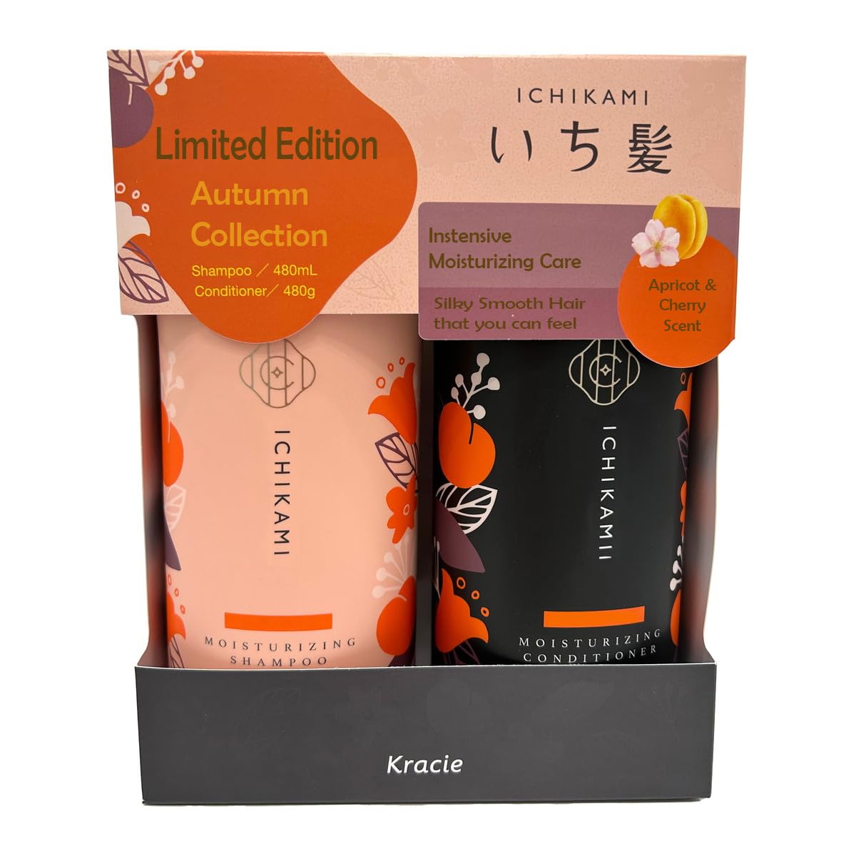 First Hair Kracie Ichikami Moisture Hair Care Shampoo & Conditioner Set, For dry and frizzy hair set with Hair Mask