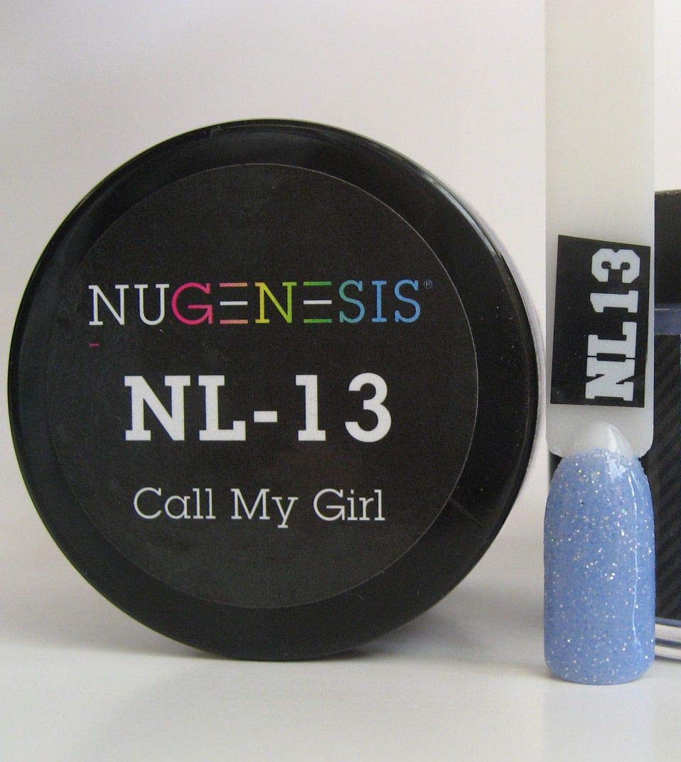 NuGenesis Nail Dipping Powder Color 1.5oz/43g Jar - (NL13 CALL MY GIRL) Beauty & Personal Care Nugenesis