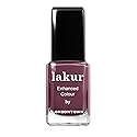 LONDONTOWN lakur Nail Polish - Chip-Resistant, Non-Toxic, Conditions & Hydrates Nails | Glossy Mauve Plum, Save the Queen, .40 fl oz