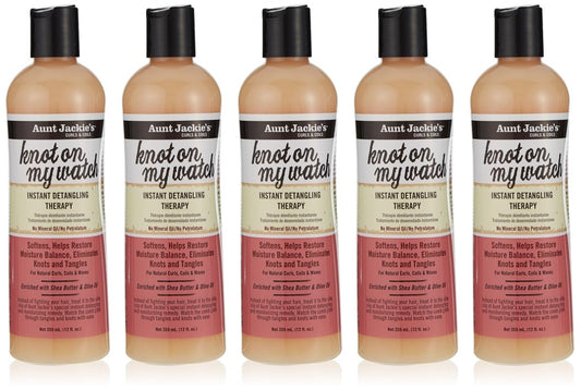 Aunt Jackies Knot On My Watch Detangling Therapy 12 Ounce (354ml) (6 Pack)