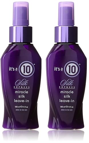 It's a 10 Haircare Silk Express Miracle Silk Leave-In, 4 fl. oz. (Pack of 2)