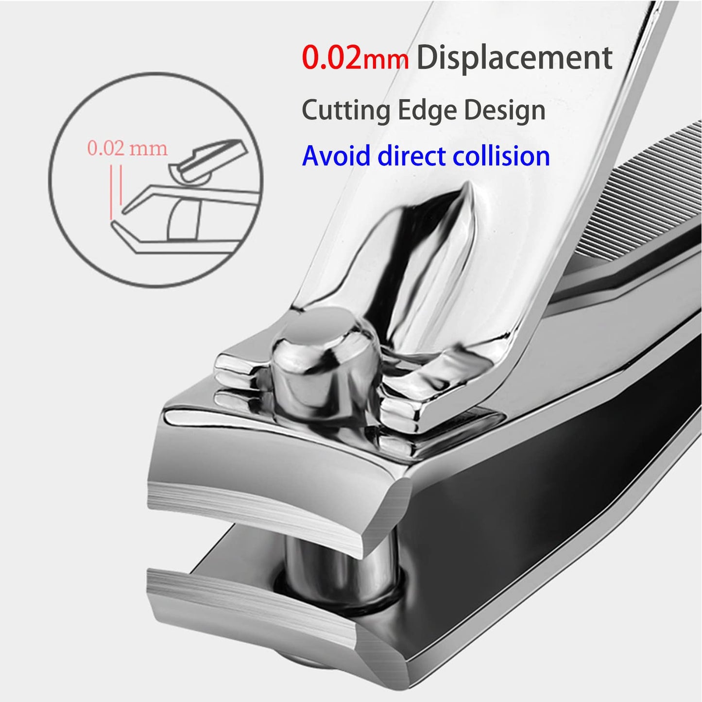 ULYSIA Nail Clippers Set, Ultra Sharp Stainless Steel Fingernail and Toenail Clipper Cutters,Travel Nail Kit for Men Women Beauty and Personal Care ULYSIA