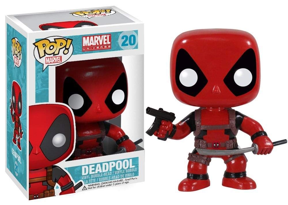 Funko Marvel POP! Vinyl Deadpool with Gun and Sword - Collectible Vinyl Figure - Gift Idea - Official Merchandise - for Kids & Adults - Comic Books…