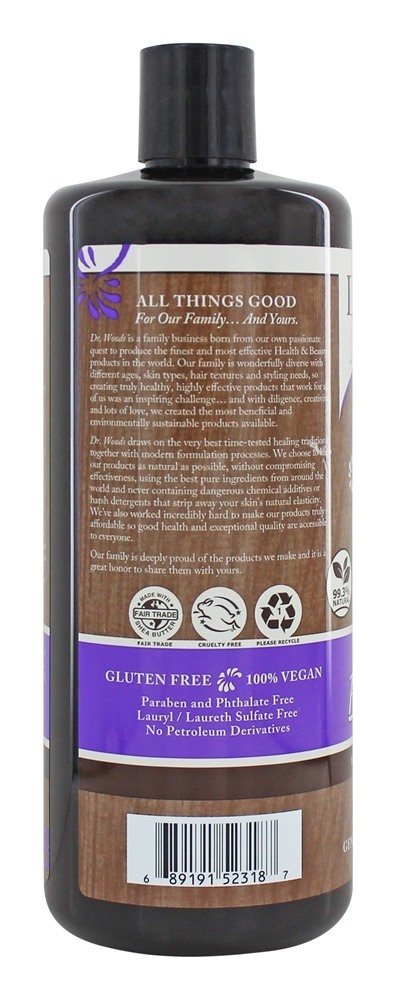 Dr. Woods ? Liquid raw black soap with Fair Trade Shea Butter Original [parallel import goods] Beauty & Personal Care Dr. Woods