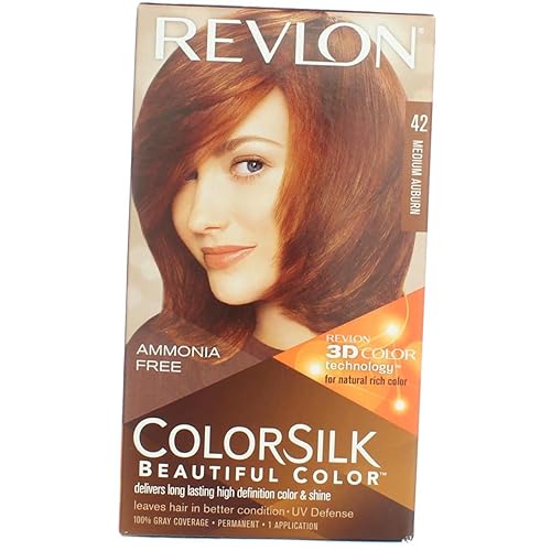 Revlon Colorsilk #42 Medium Auburn (3 Pack)