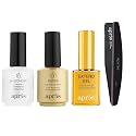 APRÉS Apres Gel-X Essentials - Extend Gel, pH Bonder, Acid-Free Gel Primer, Curved Nail File 100/180 Grit, Nail Buffer Beauty & Personal Care APRÉS