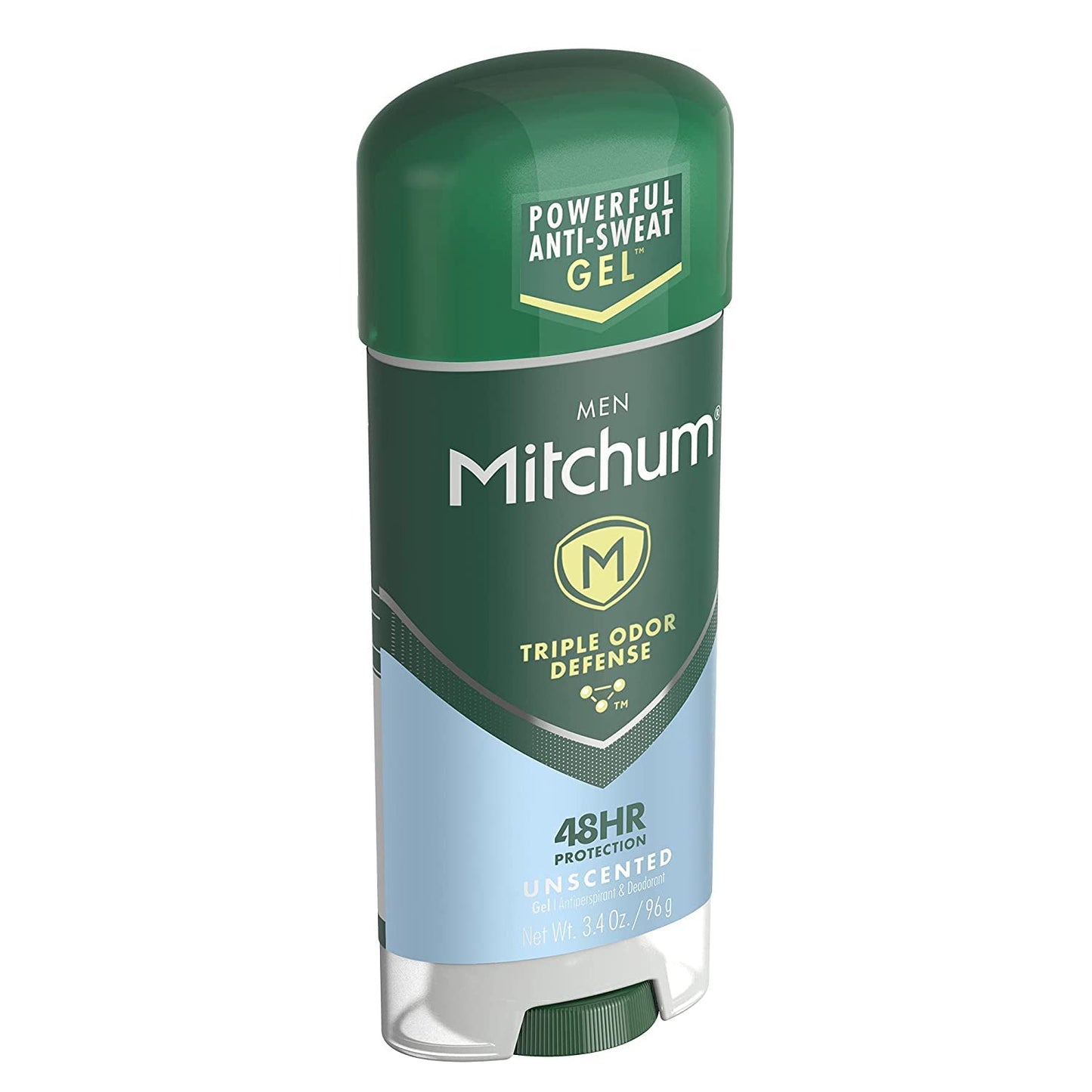 Mitchum Advanced Control Unscented Gel, Anti-Perspirant & Deodarant 3.4 oz (Pack of 12) Beauty and Personal Care Mitchum