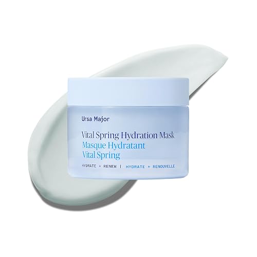 Ursa Major Vital Spring Hydration Mask | Deeply Hydrating Natural Mask| Plumps Skin’s Appearance, Boosts Firmness & Smooths Appearance of Fine Lines |
