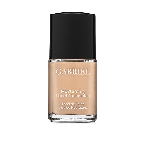 Gabriel Cosmetics Liquid Foundation, Organic Formula -Cool Beige, 1 fl oz