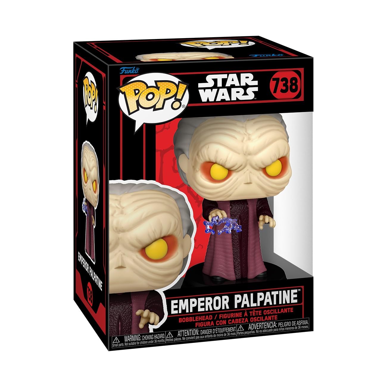 Funko POP! Star Wars: Star Wars Darkside - Emperor Palpatine - Collectable Vinyl Figure - Gift Idea - Official Merchandise - for Kids & Adults…