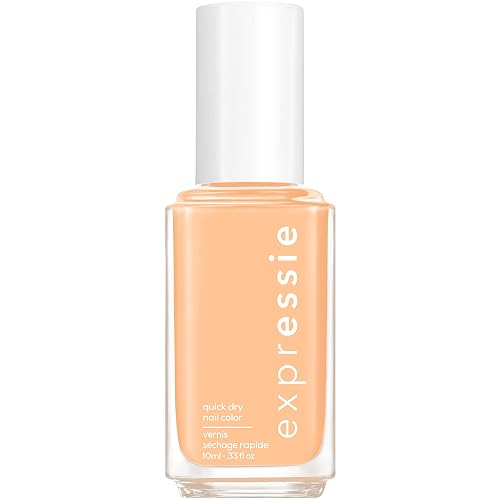 essie expressie Quick Dry Vegan Nail Polish, Bright Yellow with Red and White Undertones, Multi-Player Moves, 0.33 Ounce Beauty & Personal Care essie