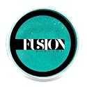 Fusion Body Art Pro Face Paint | Pearl Mermaid Green (25gm), Professional Quality Water Activated Shimmery Face and Body Paint Supplies Single