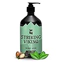 Striking Viking Beard Shampoo with Tea Tree, Biotin & Jojoba Oil - 17 oz Deep Cleansing, Paraben & Sulfate Free for All Beard Types