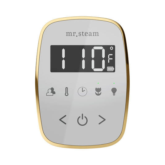 Mr Steam TempoFlex Steam Shower Control and Steamhead in White OilRubBronze Beauty and Personal Care Mr. Steam