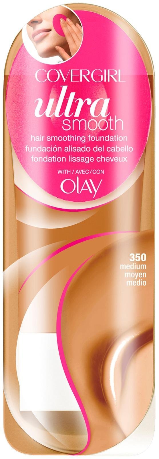 CoverGirl Ultrasmooth Foundation Plus Applicator, Soft Sable 875, 0.85 Fluid Ounce