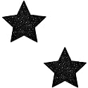 Neva Nude Black Mallice Glitter Starry Nights Bodistix - Glitter Body Stickers for Festivals, Raves, & Parties | Medical Grade Adhesive, Waterproof