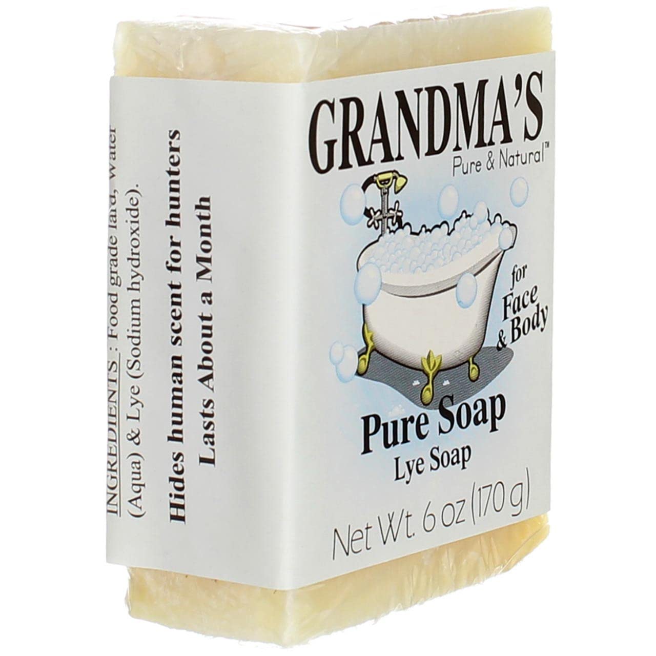 Remwood Products Co. 6Oz Pure Mild Lye Soap 60018 Personal Care Beauty & Personal Care Remwood