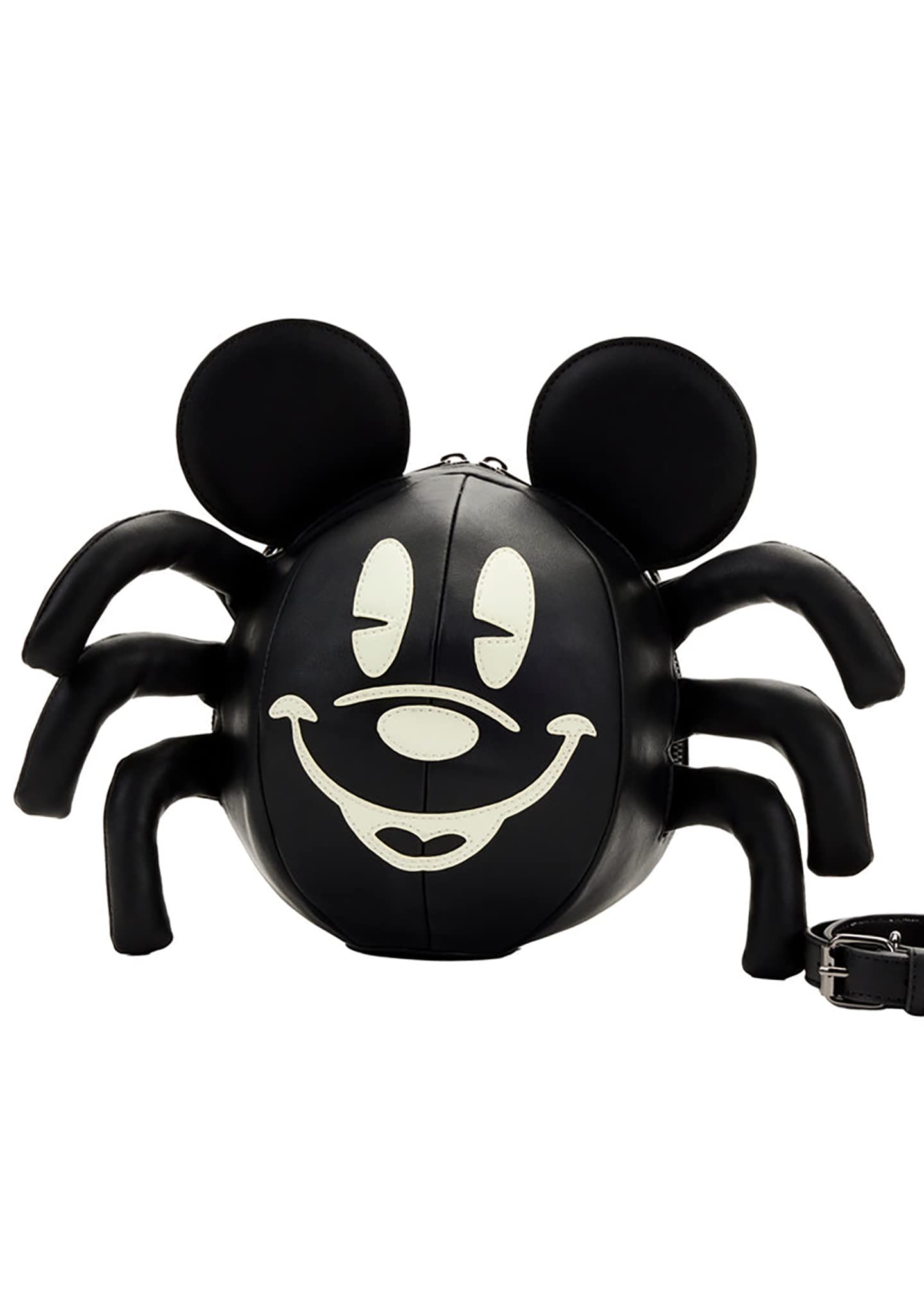 Loungefly Stitch Shoppe X Disney Mickey Glow Spider Crossbody Bag - Rave Festival Fashion Cosplay Disneybound Cute Backpacks