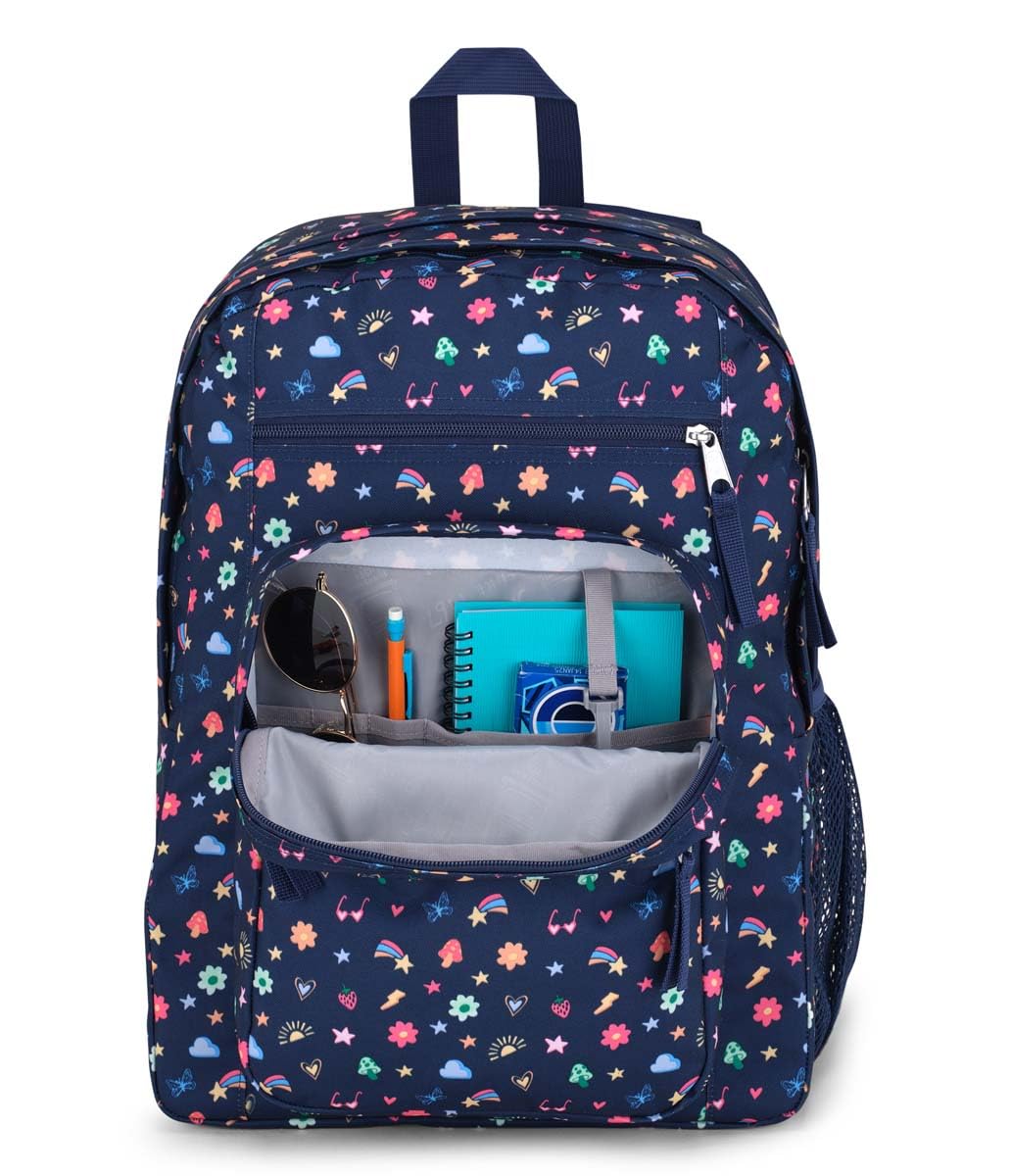 JanSport Big Student Large Backpack, 43.5 x 32.5 x 19 cm, Slice of Fun (Multi), Misc, Einheitsgröße, Big Student
