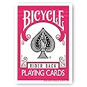 Bicycle Rider Back Fuchsia Deck
