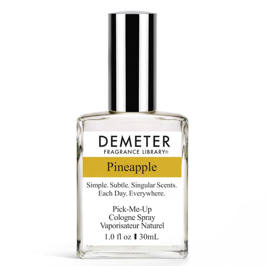 DEMETER Natural Perfume Spray Cologne for Women, Pineapple, 1 oz