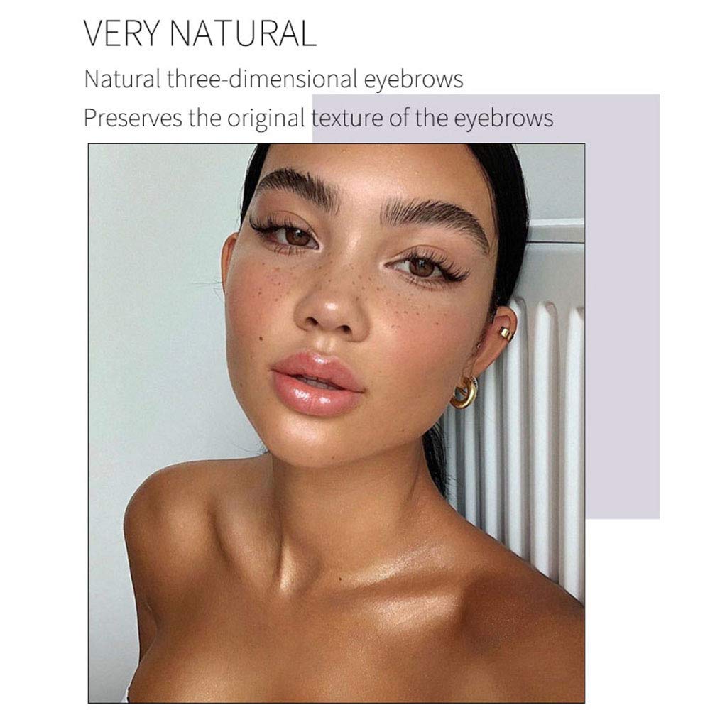 2 Pack Eyebrow Soap Kit, 4D Brows Gel Long Lasting Eyebrow Setting Gel Waterproof Eyebrow Makeup Balm Pomade Cosmetics (0.7 Ounce (Pack of 2))