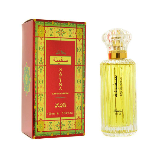 RASASI Safina for Woman EDP - Eau De Parfum 100ML (3.4 oz) | Chypre Floral Fragrance | Enchanting Rose, Jasmine with Subtle Essence of Patchouli