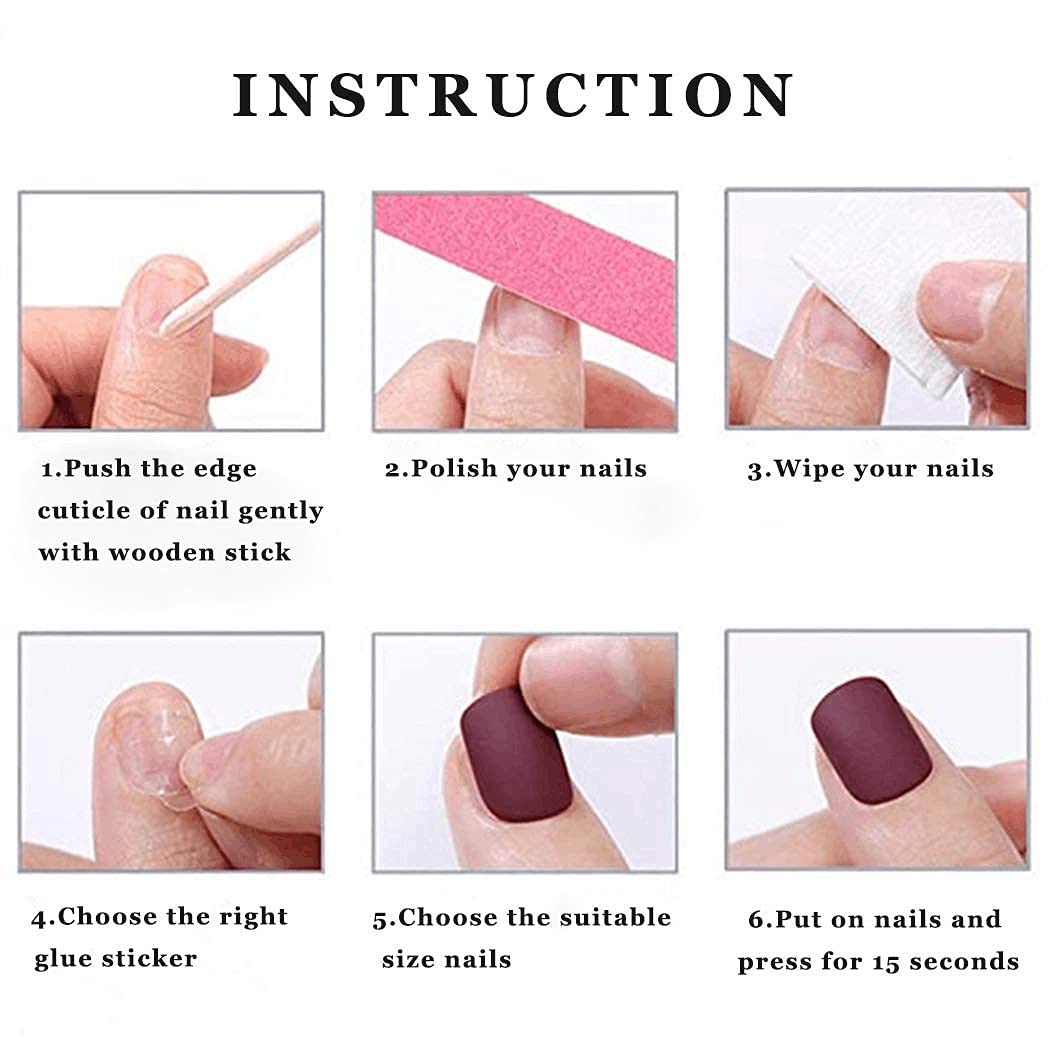 Aksod Long Coffin French Manicure Press on Nails Tips Glossy Pink Fake Nails Designed Ballerina Full Cover Artificial False Nails Tips for Women