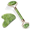 BAIMEI IcyMe Jade Face Roller & Gua Sha, Facial Beauty Skin Care Tools, Self Care Gift for Men Women, Massager for Face, Eyes, Neck, Relieve Fine
