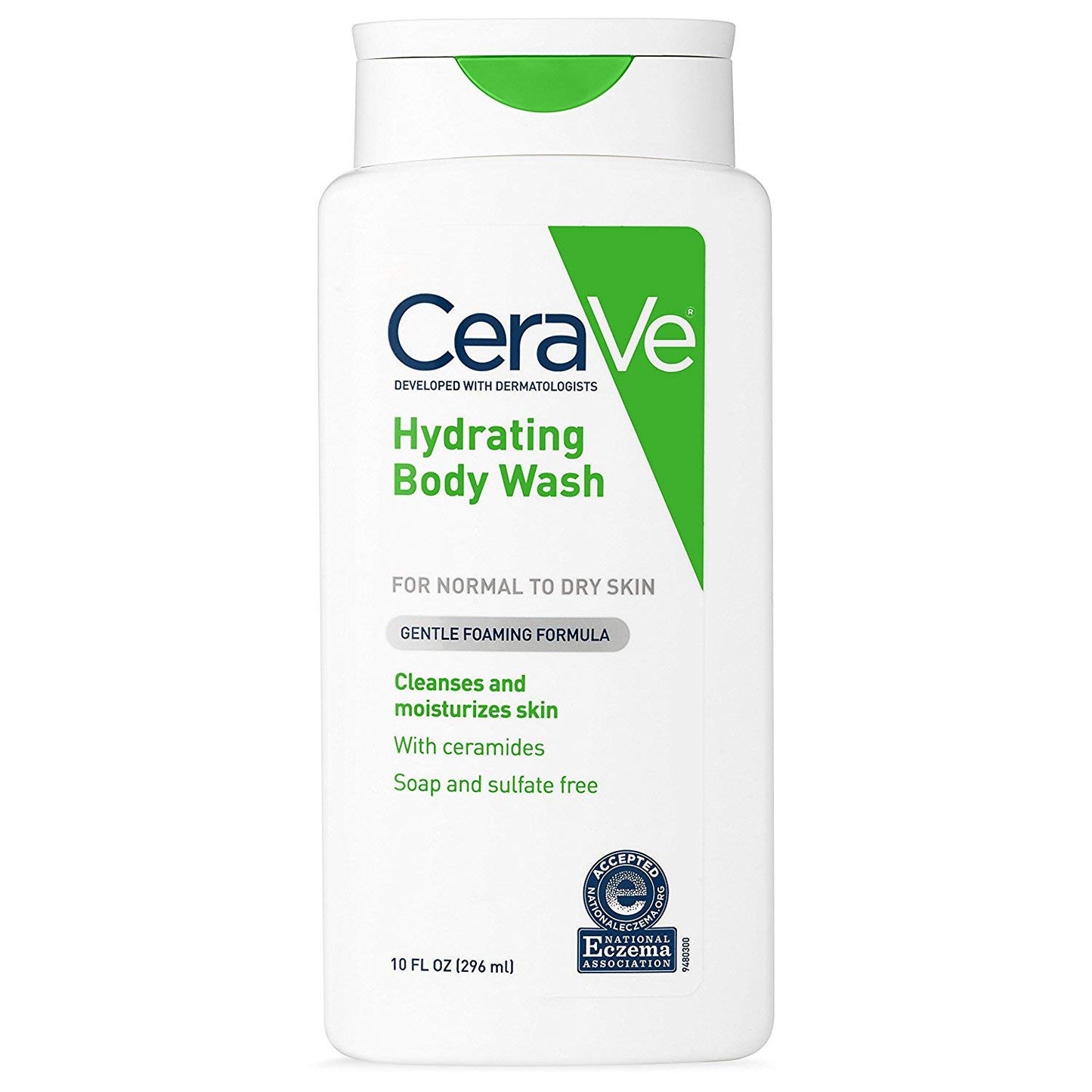 CeraVe Hydrating Body Wash 10 oz (Pack of 4)