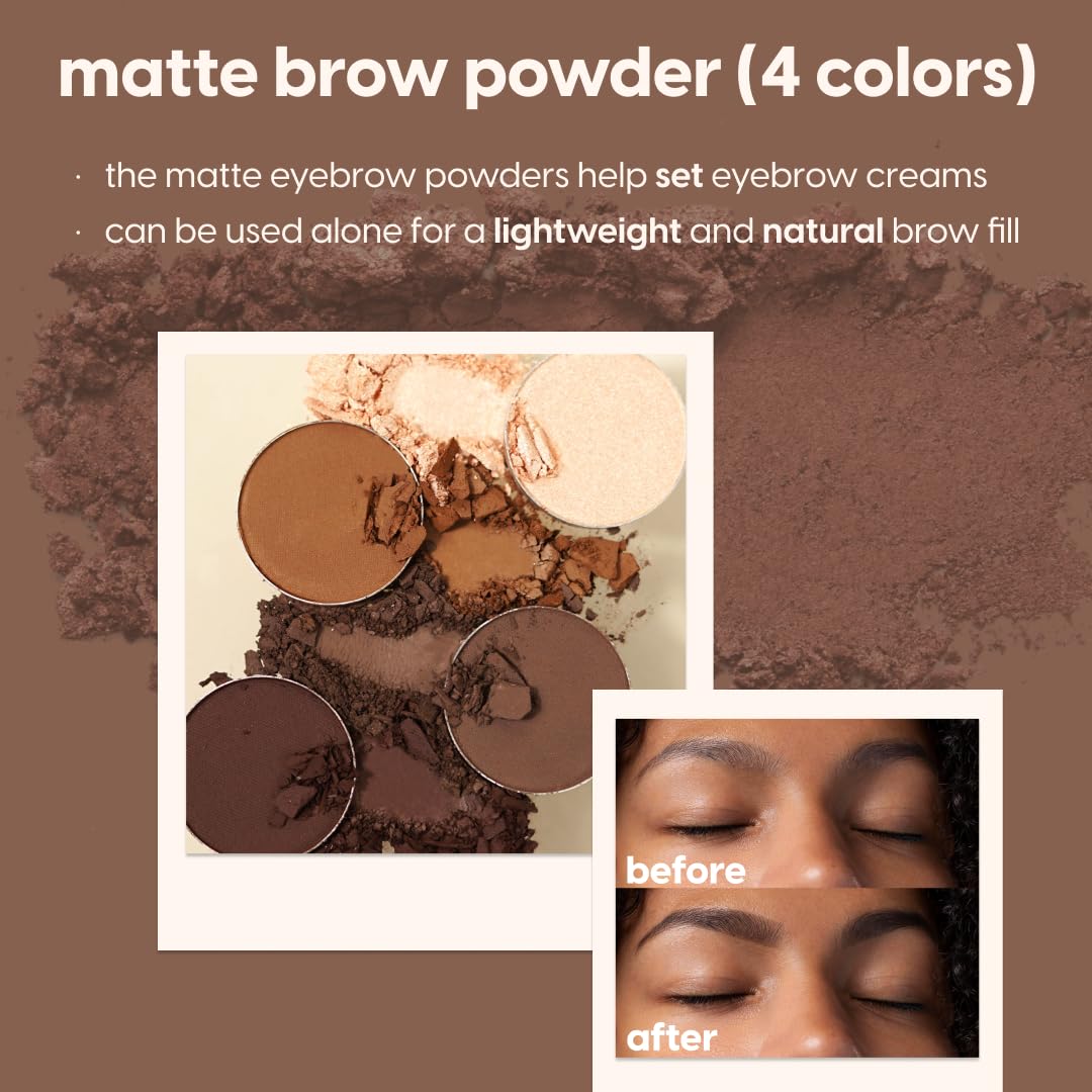 KARA BEAUTY Eyebrow Kit - Brow Makeup Kit with Powders, Pomades & Highlighters - Blendable, Long-Wear Eyebrow Powder Set for Natural or Sculpted…