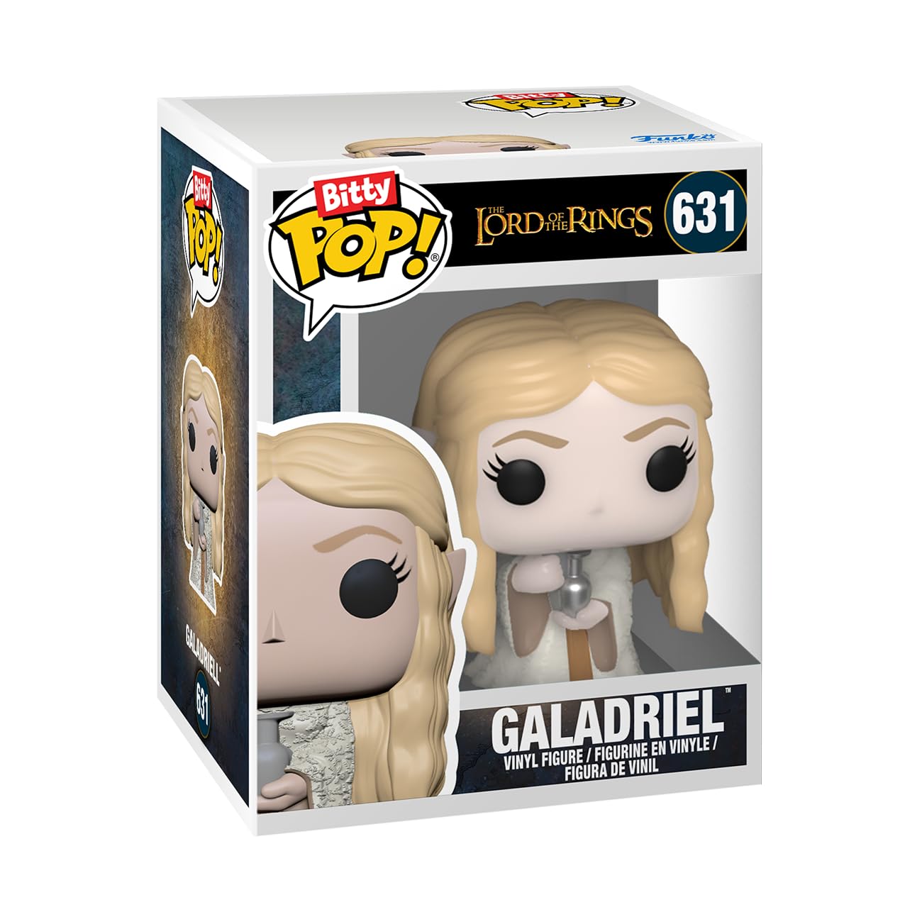 Funko Bitty POP! Lord of The Rings - Galadriel, 4-Pack and A Surprise Mystery Mini Figure - 0.9 Inch (2.2 Cm) - Lord of The Rings Collectable…