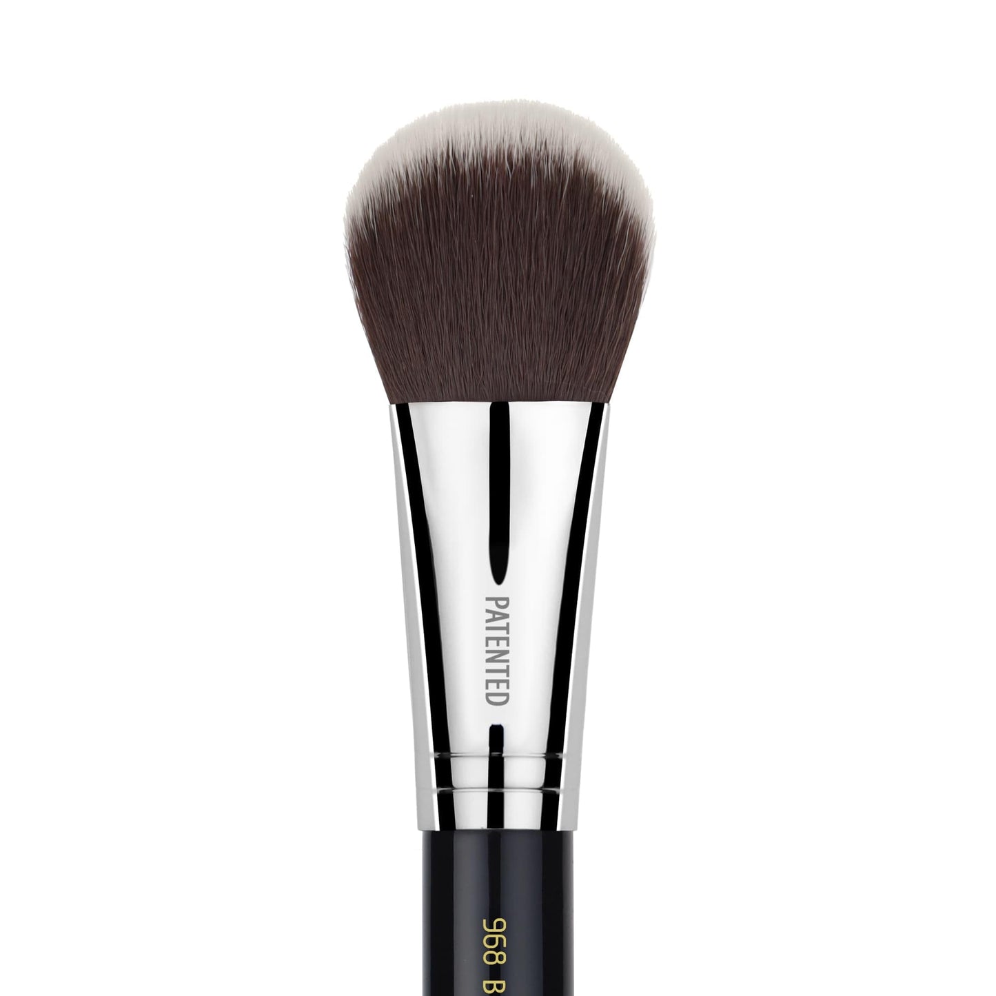 Bdellium Tools Professional Makeup Brush - Maestro Series 968 BDHD Phase II Small Foundation/Contour - With Soft Synthetic Fibers, For Versatile