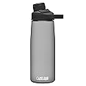 CamelBak Chute Mag BPA Free Water Bottle with Tritan Renew - Magnetic Cap Stows While Drinking, 25oz, Charcoal