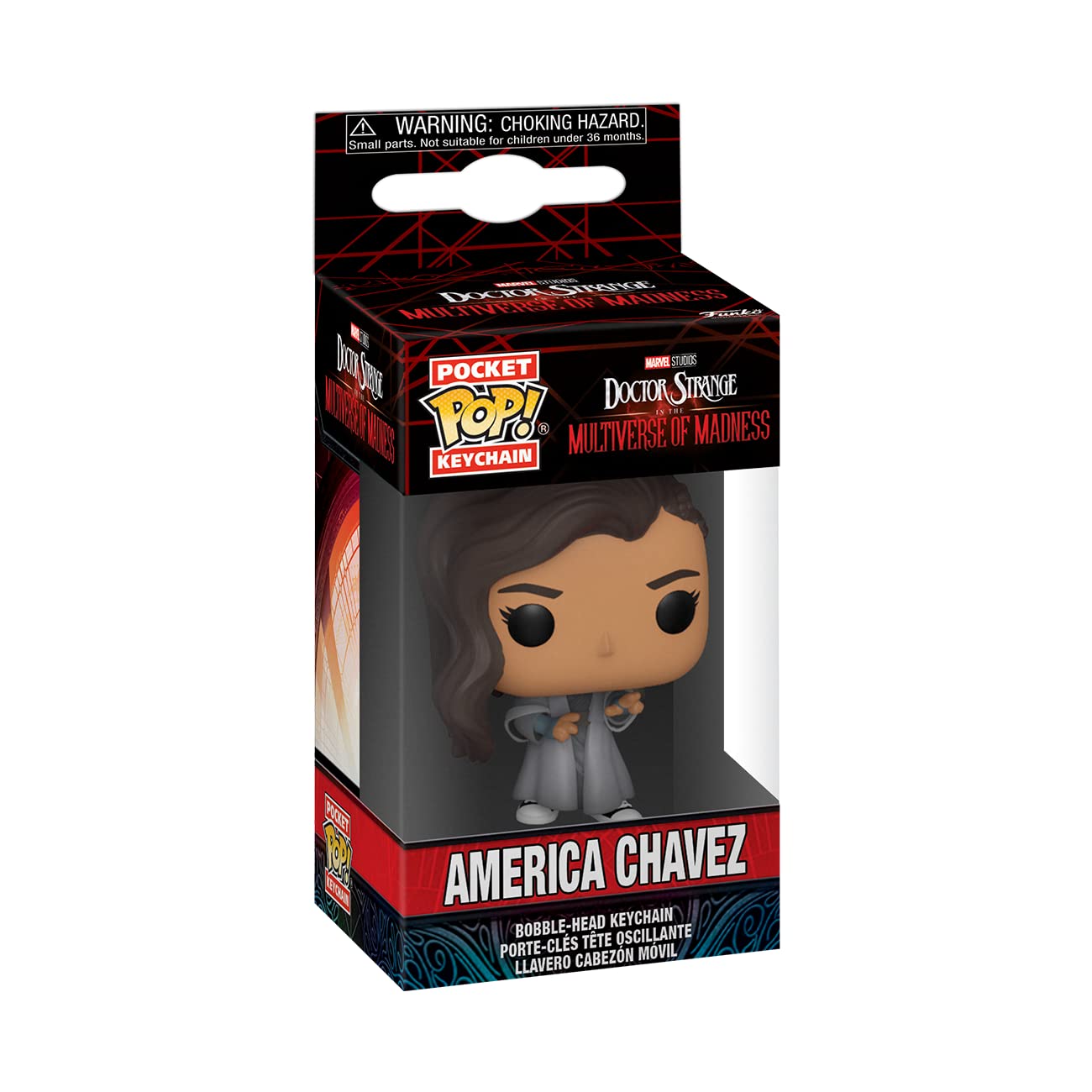 Funko Pop! Keychain Marvel: Doctor Strange Multiverse of Madness - America Chavez
