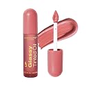 Absolute New York Dewy Water Lip and Cheek Tint, Glassy Tinted Lip Oil, with Vitamin E, Squalane and Jojoba Seed Oil (MLTN03 Strawberry Mousse)
