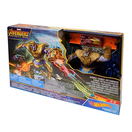 Hot Wheels Marvel Showdown Playset