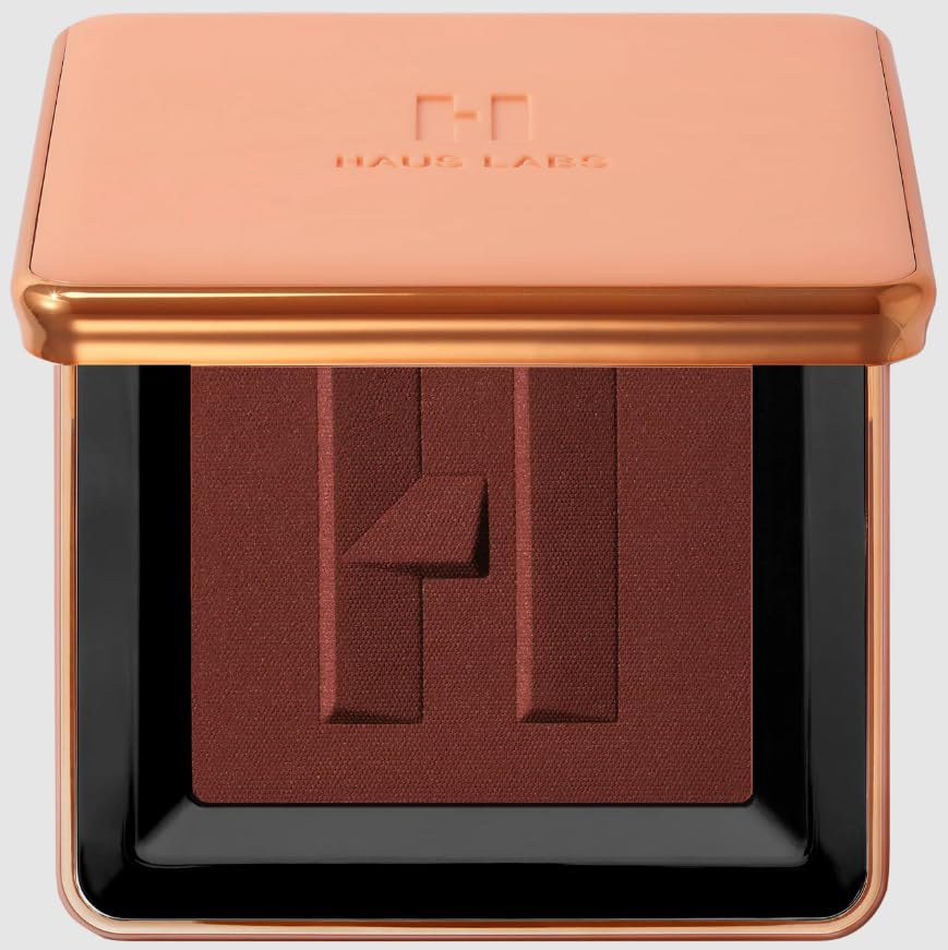 HAUS LABS BY LADY GAGA Power Sculpt Velvet Powder Bronzer - Redwood Medium Deep
