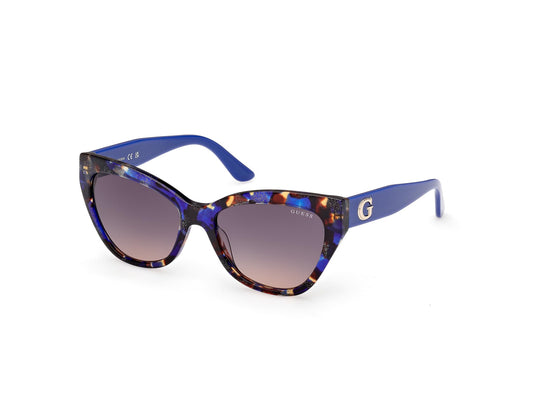 Guess GU00204 92F blue/avana 55/17/140 WOMAN Sunglasses