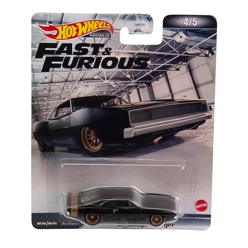 Hot Wheels Retro Entertainment Collection of 1:64 Scale Vehicles from Blockbuster Movies, TV, & Video Games, Iconic Replicas for Play or Display…