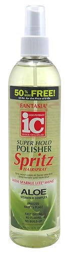 Fantasia Spritz Super-Hold 12 Ounce Pump Clear (354ml) (2 Pack)