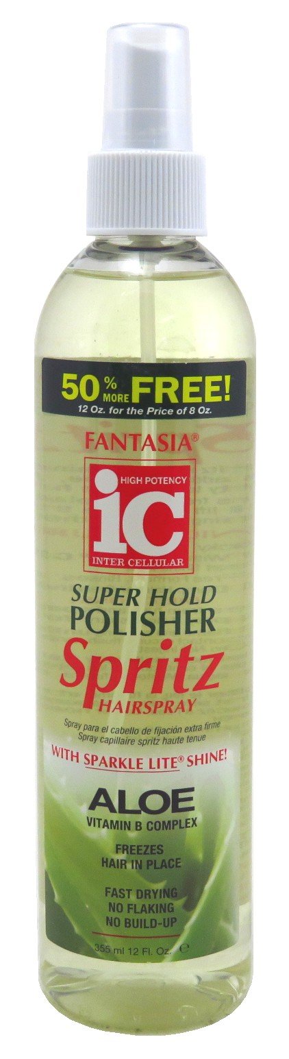 Fantasia Spritz Super-Hold 12 Ounce Pump Clear (354ml) (2 Pack)