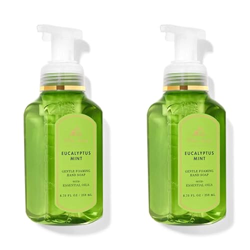 Bath and Body Works Eucalyptus Mint, Gentle Foaming Hand Soap, 8.75 Ounce (2-Pack) Beauty & Personal Care Sameriver