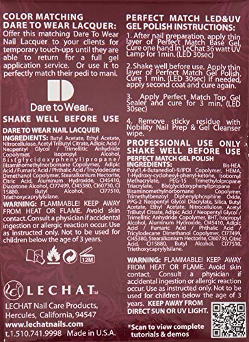 LeChat Perfect Match Gel Polish, Divine Wine, 0.5 Ounce (PMS185) Beauty & Personal Care LECHAT