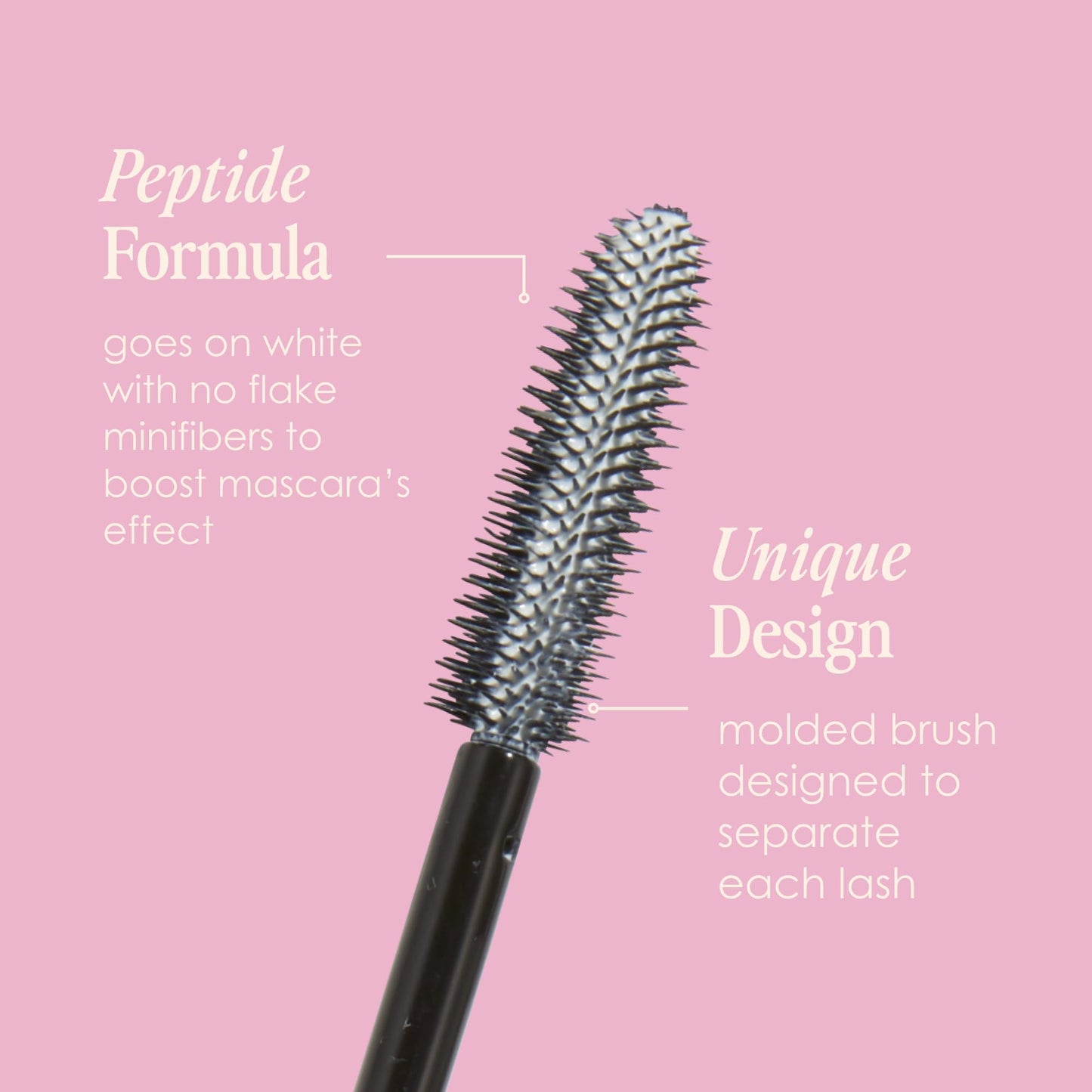 Grande Cosmetics GrandePRIMER Pre-Mascara Lengthener & Thickener with Peptides - Smudge-Proof, Water-Resistant & Contact Lens Safe - for Longer