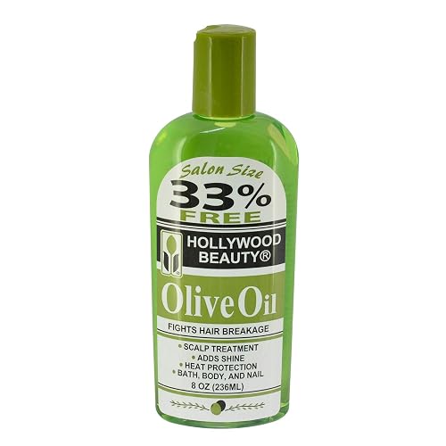Hollywood Beauty Olive Oil ScalpTreatment, 8 oz (Pack of 12)