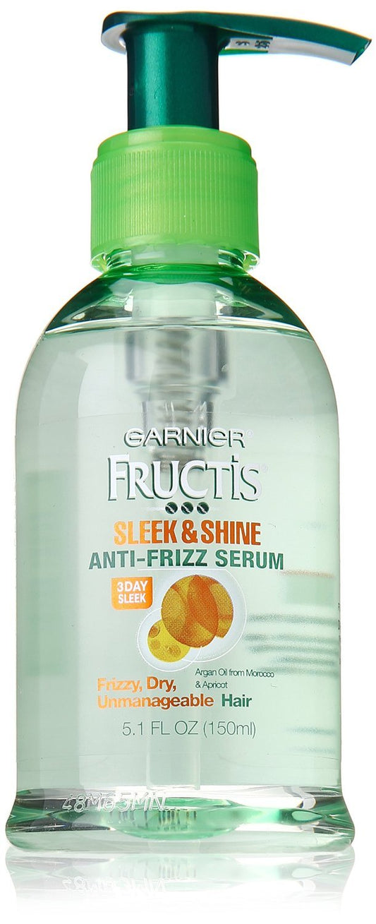 Garnier Hair Care Fructis Sleek & Shine Anti-frizz Serum, 5.1 Fluid Ounce Pack of 2 Beauty & Personal Care Garnier